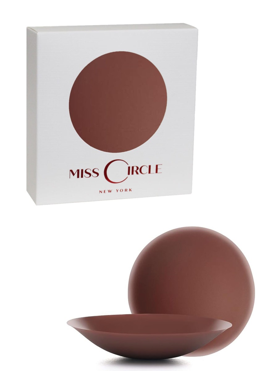 Accessories Miss Circle | Miss Circle Dark Brown No Adhesive Silicone Reusable Nipple Covers